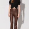 Walter Baker Lexie Pant, Walnut-Stretch Leather>Women Bottoms