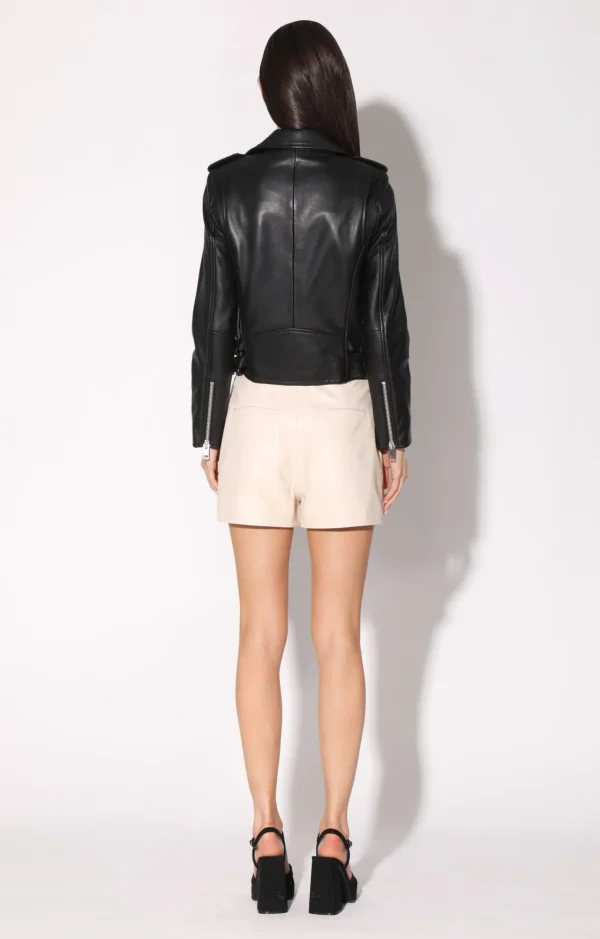 Walter Baker Liz Jacket, Black-Leather>Women Jackets