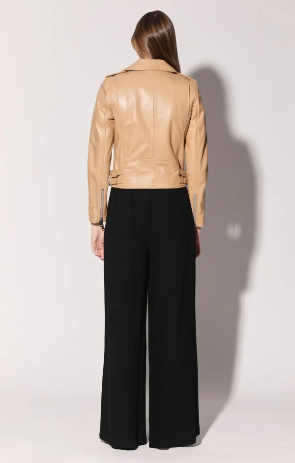 Walter Baker Liz Jacket, Latte-Leather>Women Jackets