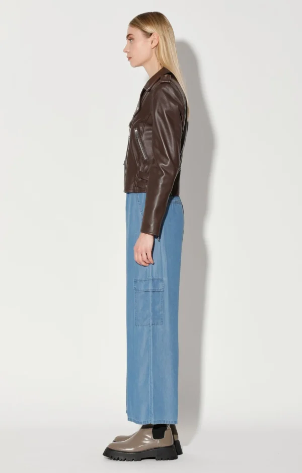 Walter Baker Liz Jacket, Mocha-Leather>Women Jackets