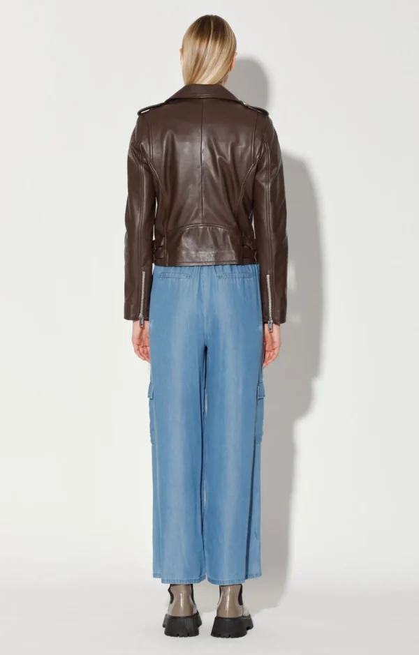 Walter Baker Liz Jacket, Mocha-Leather>Women Jackets