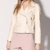 Walter Baker Liz Jacket, Oyster-Leather>Women Jackets