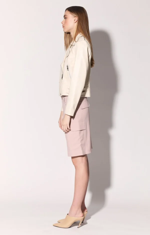 Walter Baker Liz Jacket, Oyster-Leather>Women Jackets