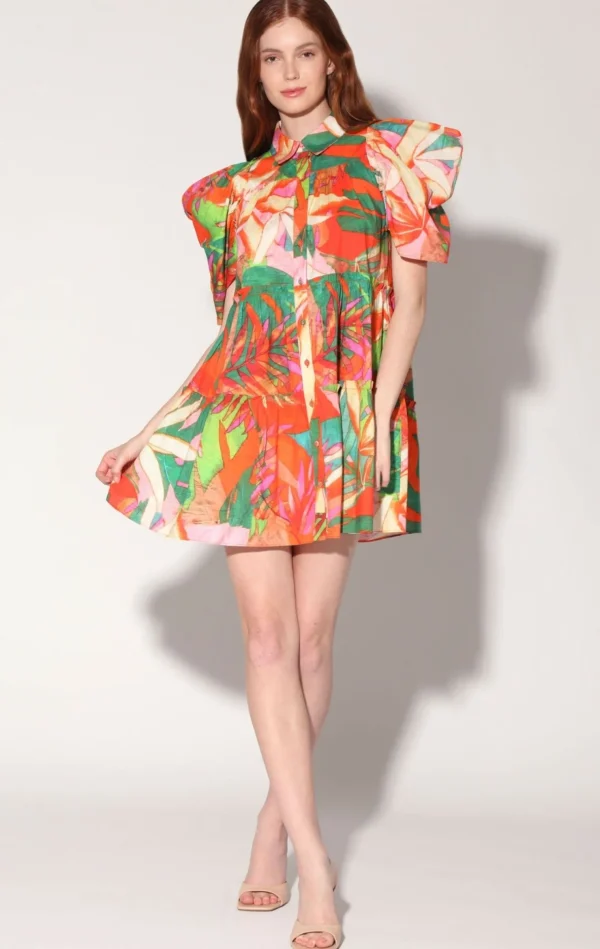 Walter Baker Loreene Dress, Morning Glory>Women Dresses