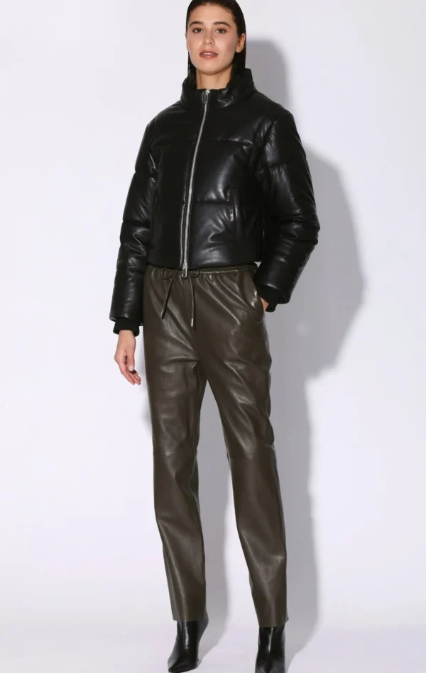 Walter Baker Lorenza Jacket, Black-Leather>Women Jackets