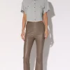 Walter Baker Luisa Pant, Sand-Stretch Leather>Women Bottoms