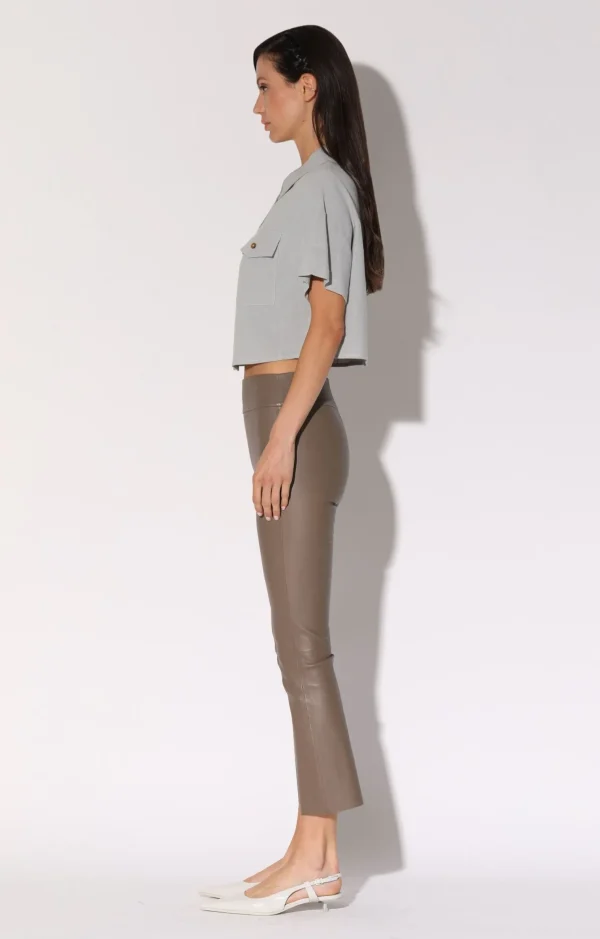 Walter Baker Luisa Pant, Sand-Stretch Leather>Women Bottoms