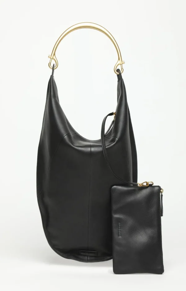 Walter Baker Luna Hobo, Black>Women Handbags