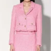 Walter Baker Lyona Jacket, Paris Pink Tweed>Women Jackets