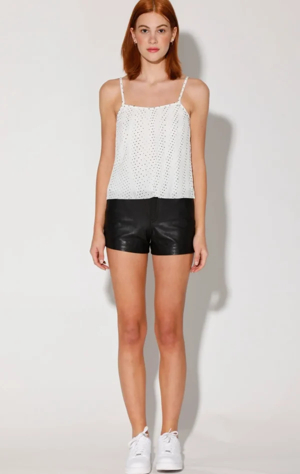 Walter Baker Lyric Top, White With Black>Women Tops