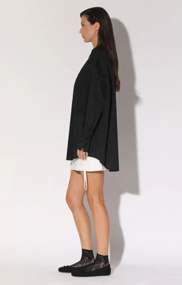 Walter Baker Maddy Top, Black>Women Tops