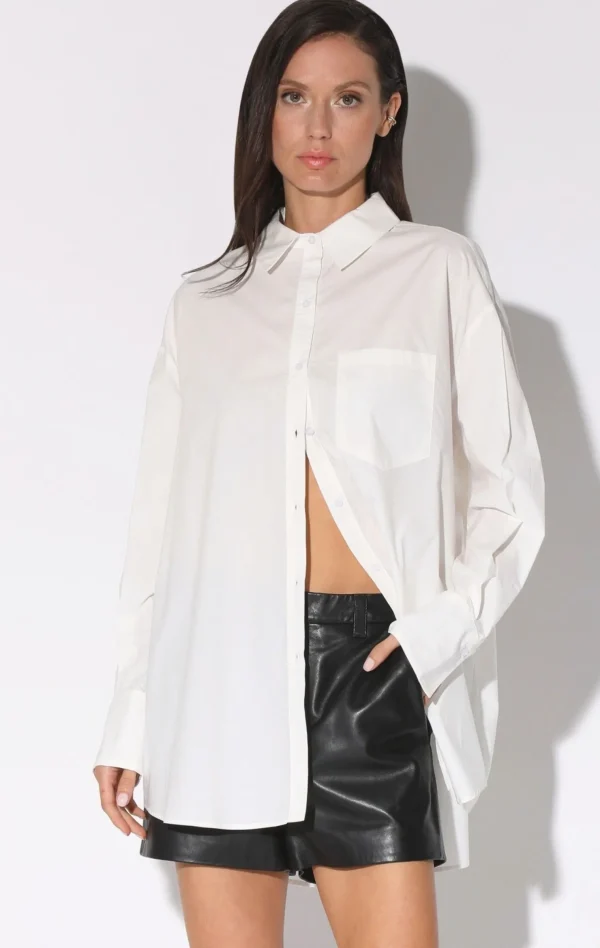 Walter Baker Maddy Top, White>Women Tops