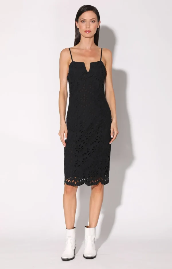 Walter Baker Madena Dress, Salsa Eyelet>Women Dresses