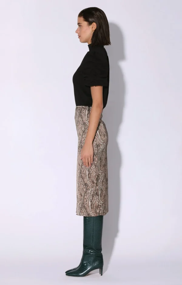 Walter Baker Maisy Skirt, Desert Paisley>Women Bottoms