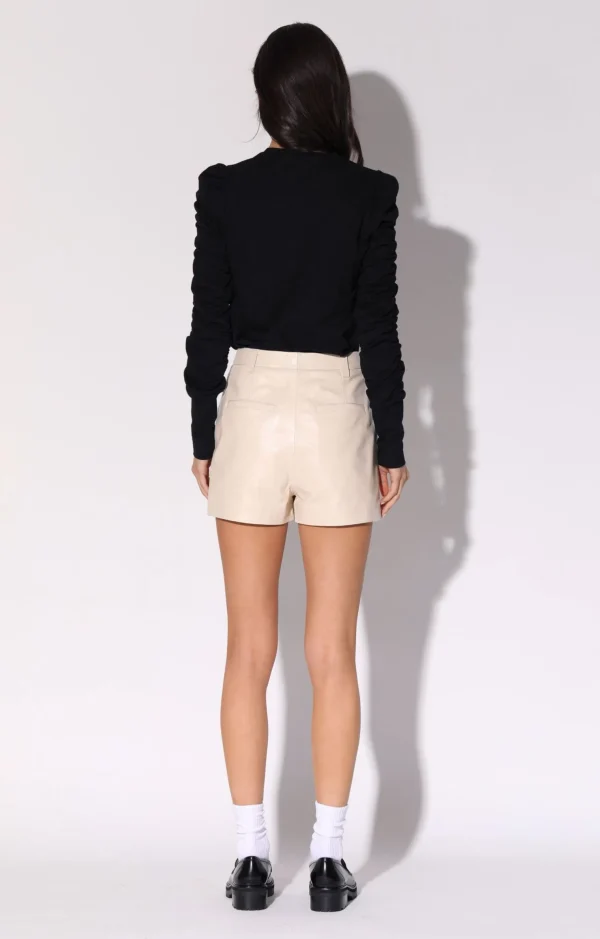 Walter Baker Marlene Short, Oyster-Leather>Women Bottoms