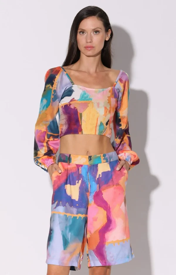 Walter Baker Marlow Short, Mod Abstract>Women Bottoms