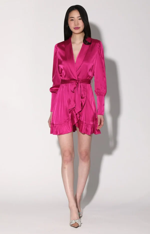 Walter Baker Myra Dress, Deep Pink>Women Dresses