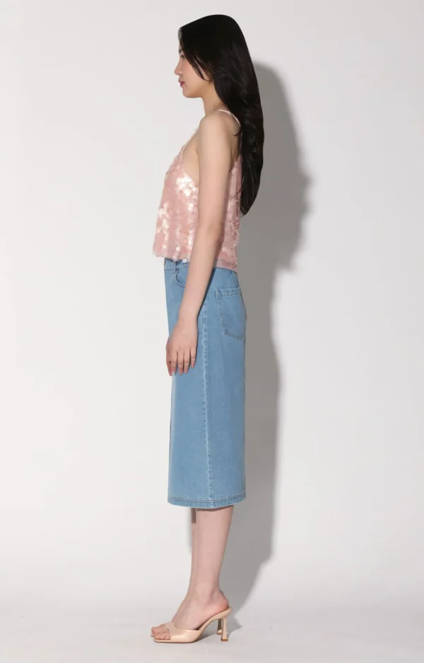 Walter Baker Nicky Top, Blush Prism Sequin>Women Tops