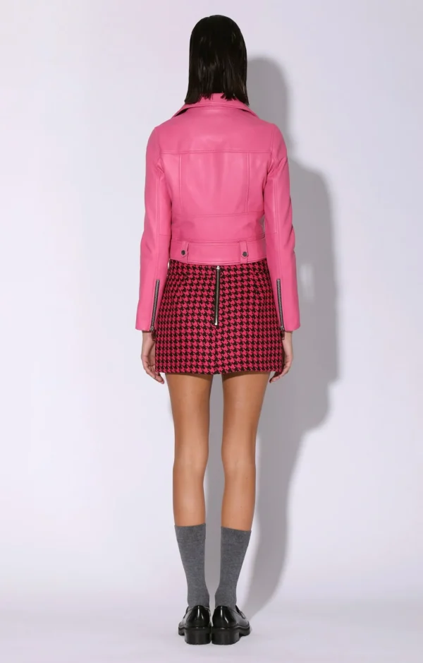 Walter Baker Nicole Jacket, Candy-Leather>Women Jackets