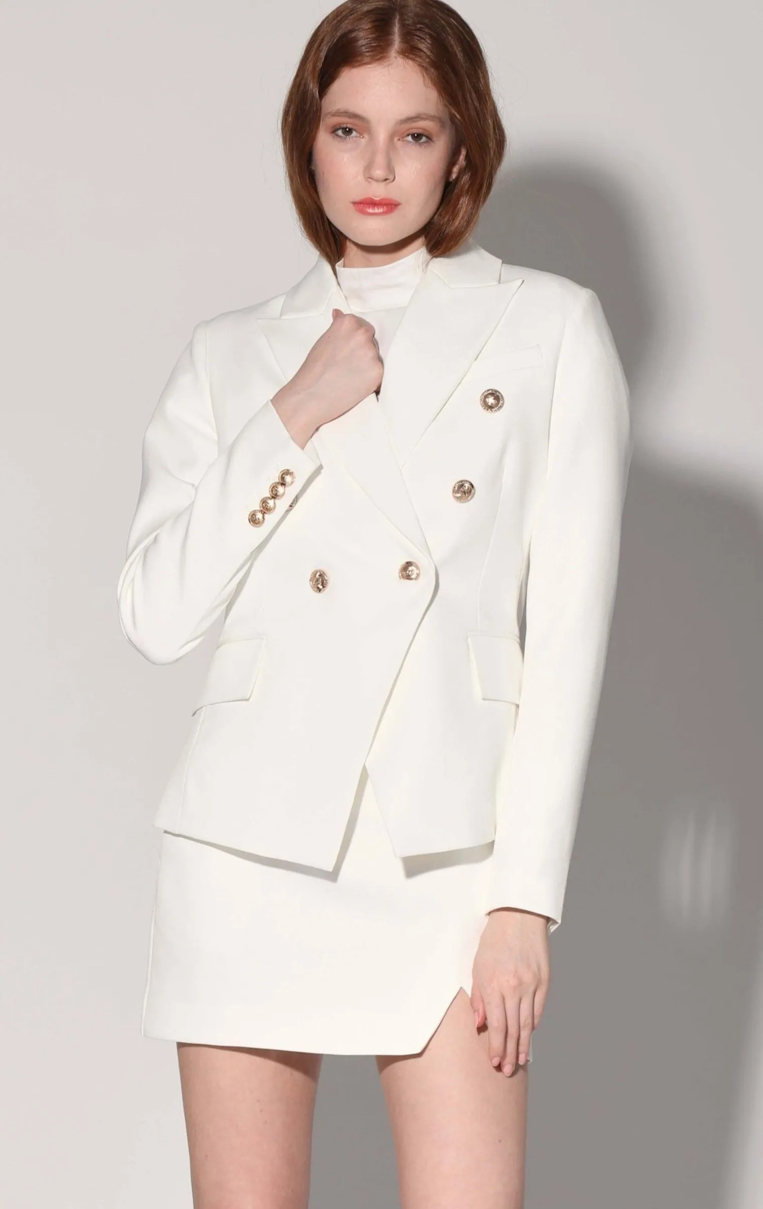 phelps_blazer_white_0.webp Walter Baker Phelps Blazer, White>Women Jackets