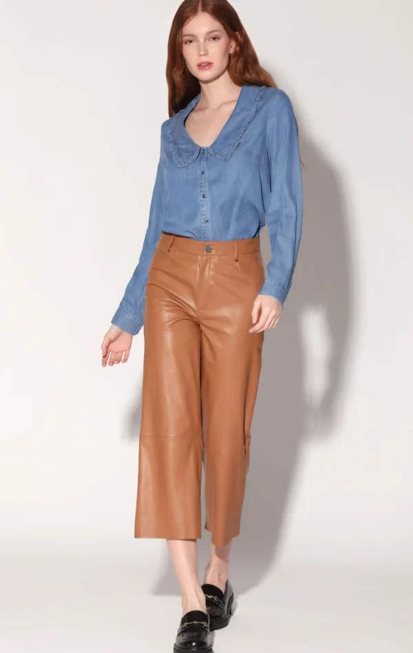 Walter Baker Rachel Top, Medium Wash>Women Tops