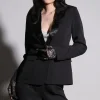 Walter Baker Rebecca Blazer, Black Tux Suiting>Women Jackets