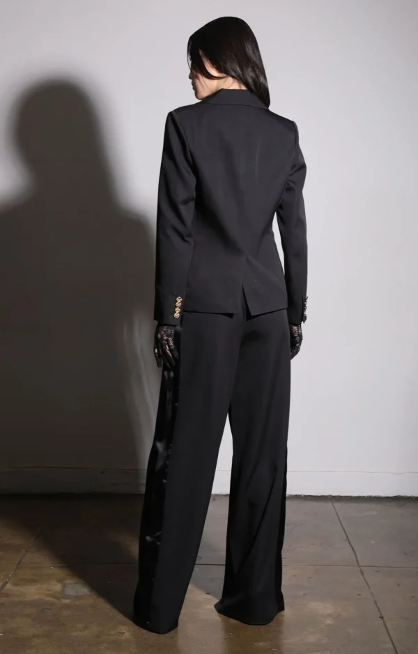 Walter Baker Rebecca Blazer, Black Tux Suiting>Women Jackets