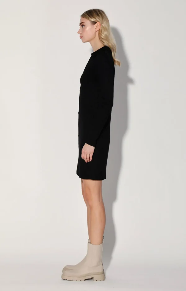 Walter Baker Rhonda Dress, Black>Women Dresses