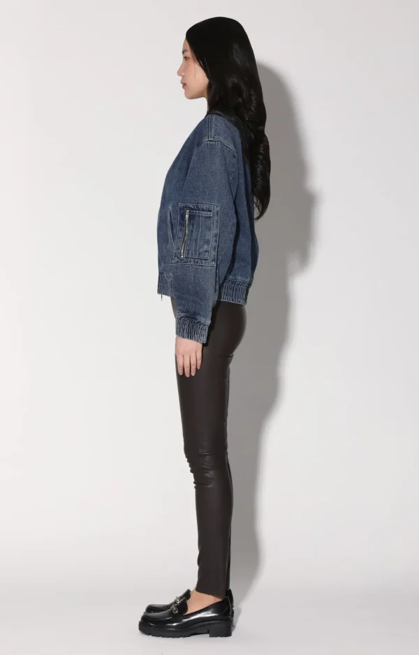 Walter Baker Sadey Jacket, Dark Wash>Women Jackets