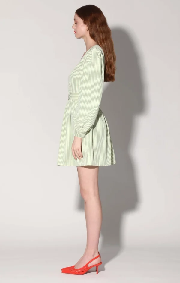 Walter Baker Sadia Dress, Lemon Teal>Women Dresses