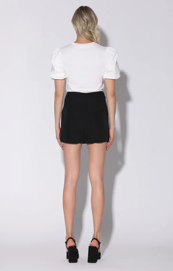 Walter Baker Savannah Short, Black>Women Bottoms