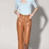 Walter Baker Selma Pant, Camel-Leather>Women Leather