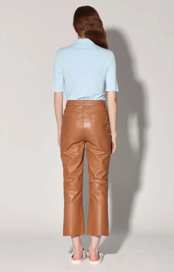 Walter Baker Selma Pant, Camel-Leather>Women Leather