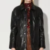 Walter Baker Sutton Jacket, Black-Vt Wash Leather>Women Jackets