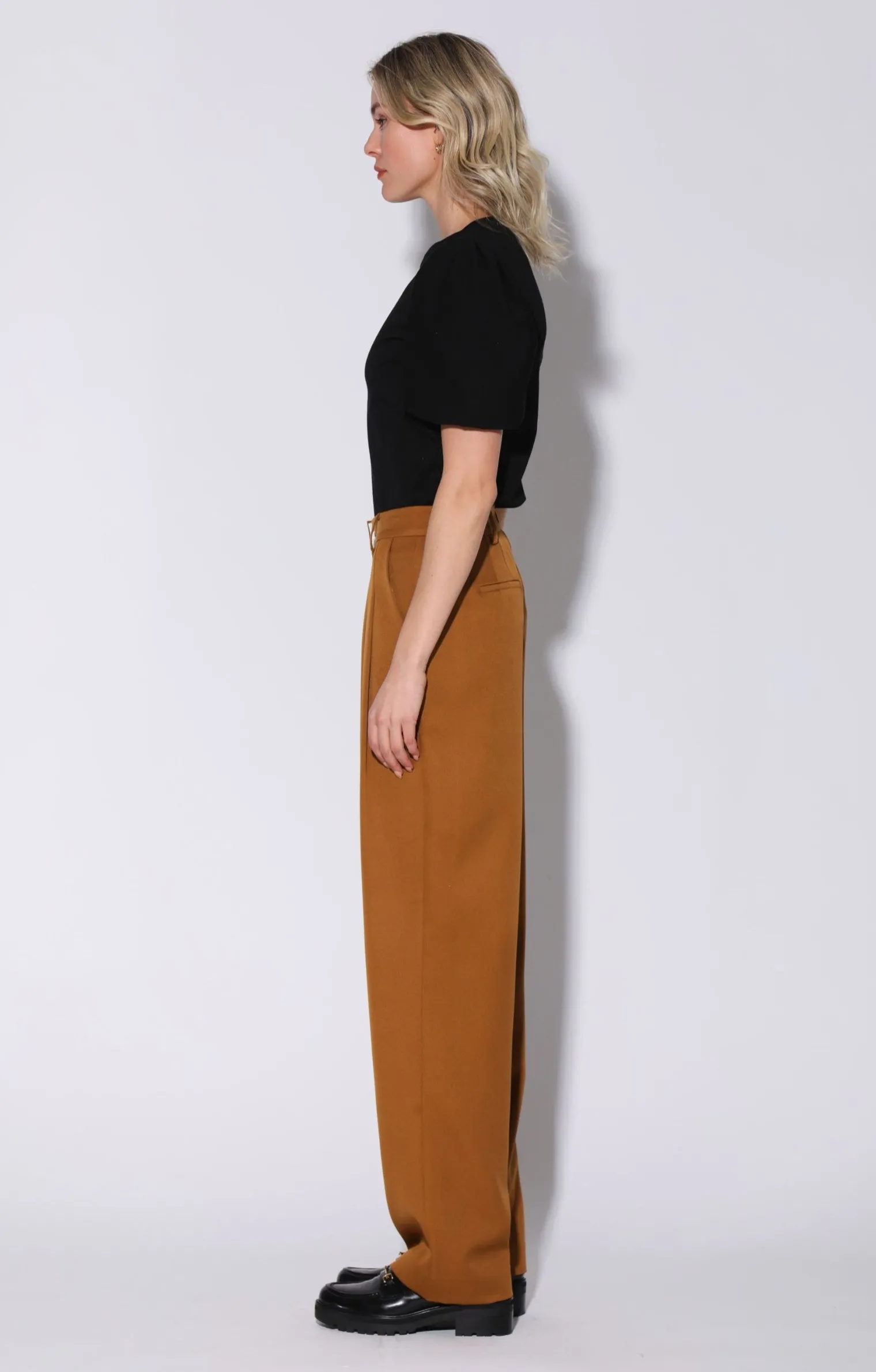 tammy_pant_camel_2.webp Walter Baker Tammy Pant, Camel>Women Bottoms