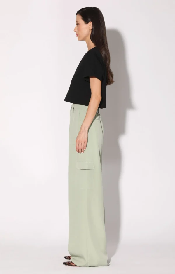 Walter Baker Terry Pant, Jade>Women Bottoms