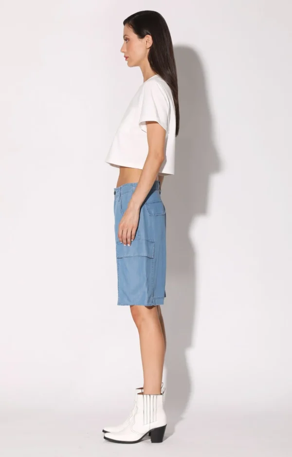 Walter Baker Theo Short, Medium Wash>Women Bottoms