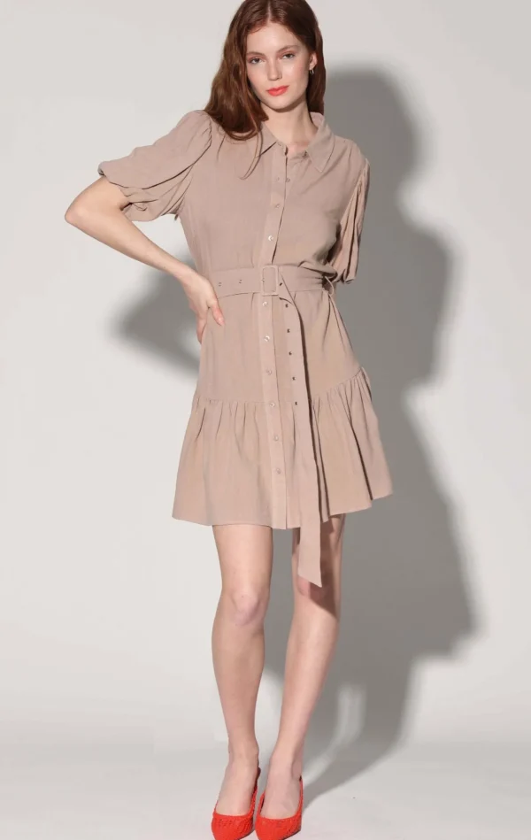 Walter Baker Tyanna Dress, Straw>Women Dresses