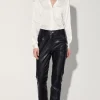 Walter Baker Yvette Pant, Black-Leather>Women Leather